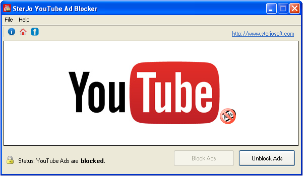 SterJo YouTube Ad Blocker Screenshot
